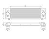 INTERCOOLER FORD TRANSIT 2.2 TDCI  3.2 TDCI 2006