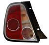 GR OTTICO P/SX BIANCO ROSSO FIAT 500 01/10> BORDO NERO