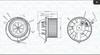 VENTOLA ABITACOLO SENSOROTAZ ORARIO AUDI A3 -SEAT-SKODA-VW-